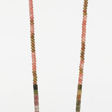 שרשרת לטלפון JOY 120cm green white & pink abacus beads