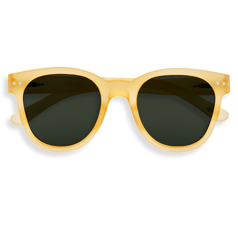 IZIPIZI משקפי שמש OVERSIZE Yellow Honey #N